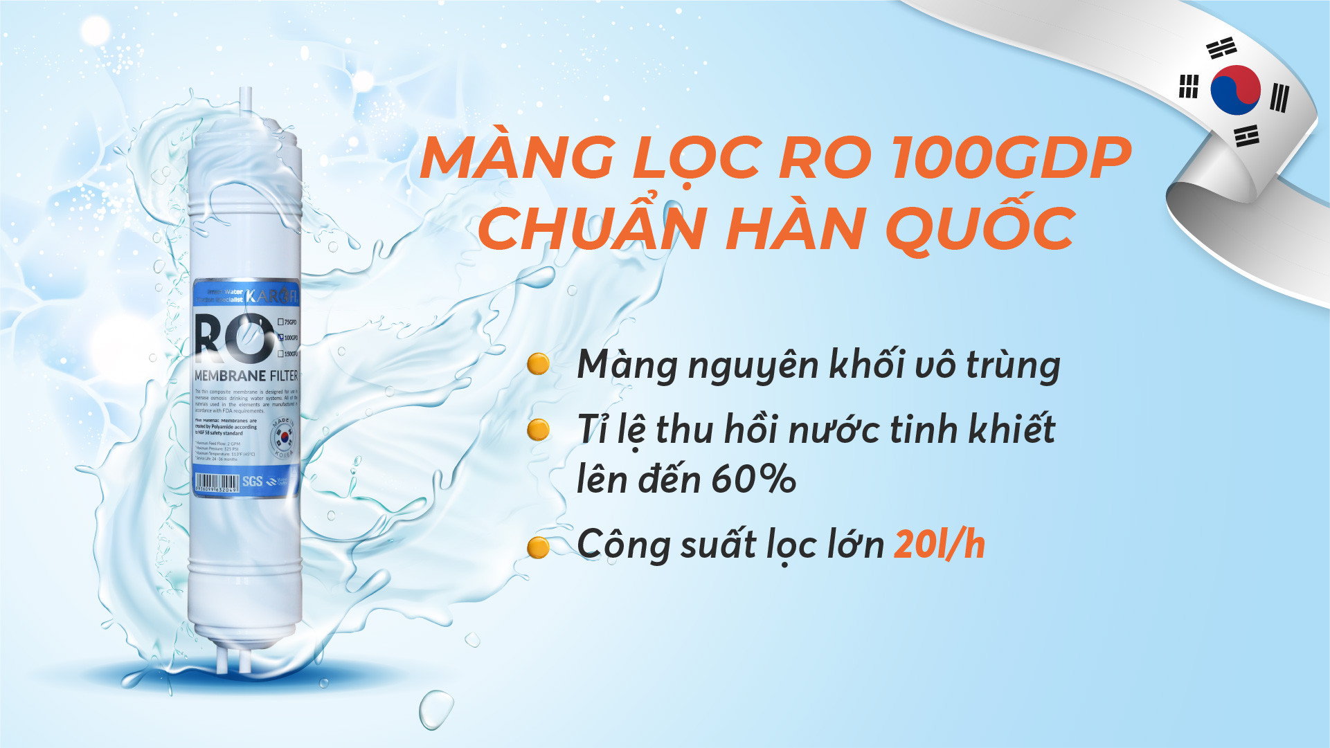 Máy lọc nước Karofi Livotec 311