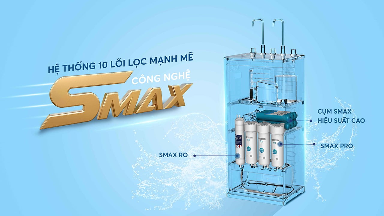 Máy lọc nước nóng lạnh Karofi KAD-I55