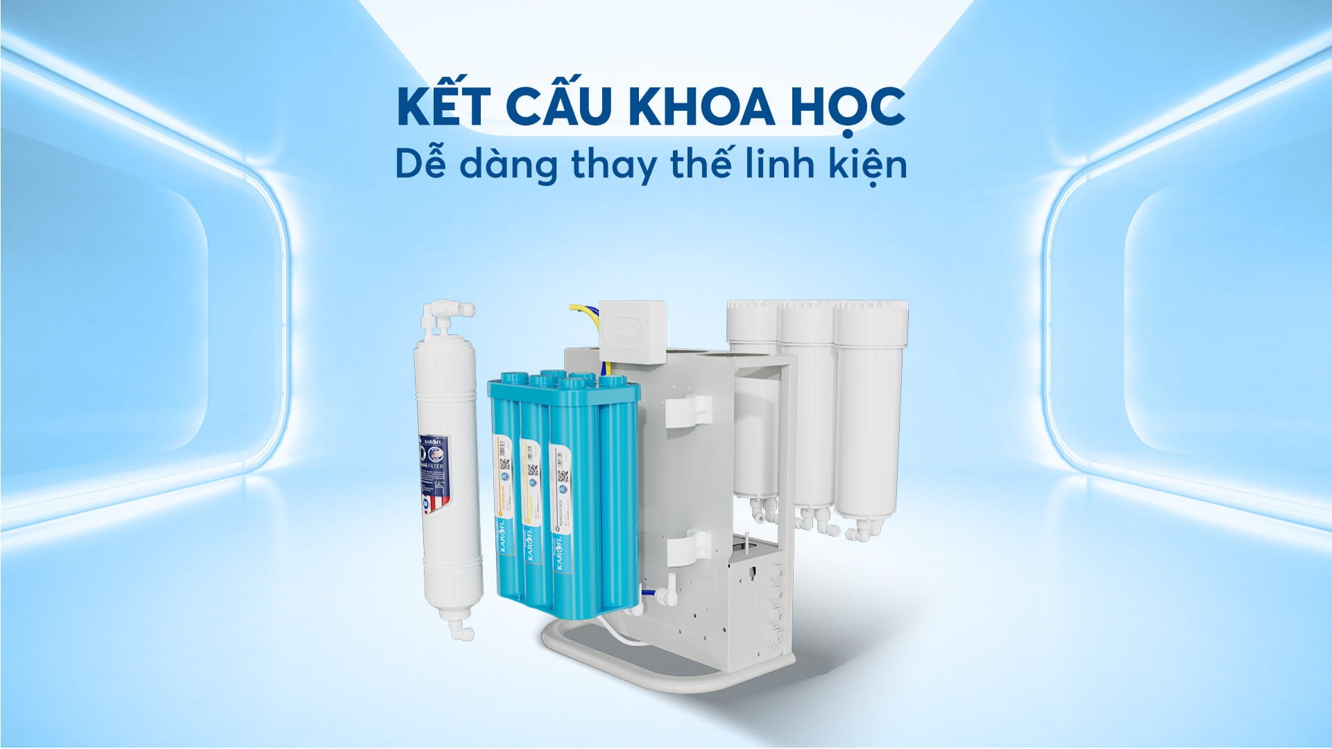 Máy lọc nước Karofi KAQ-U96