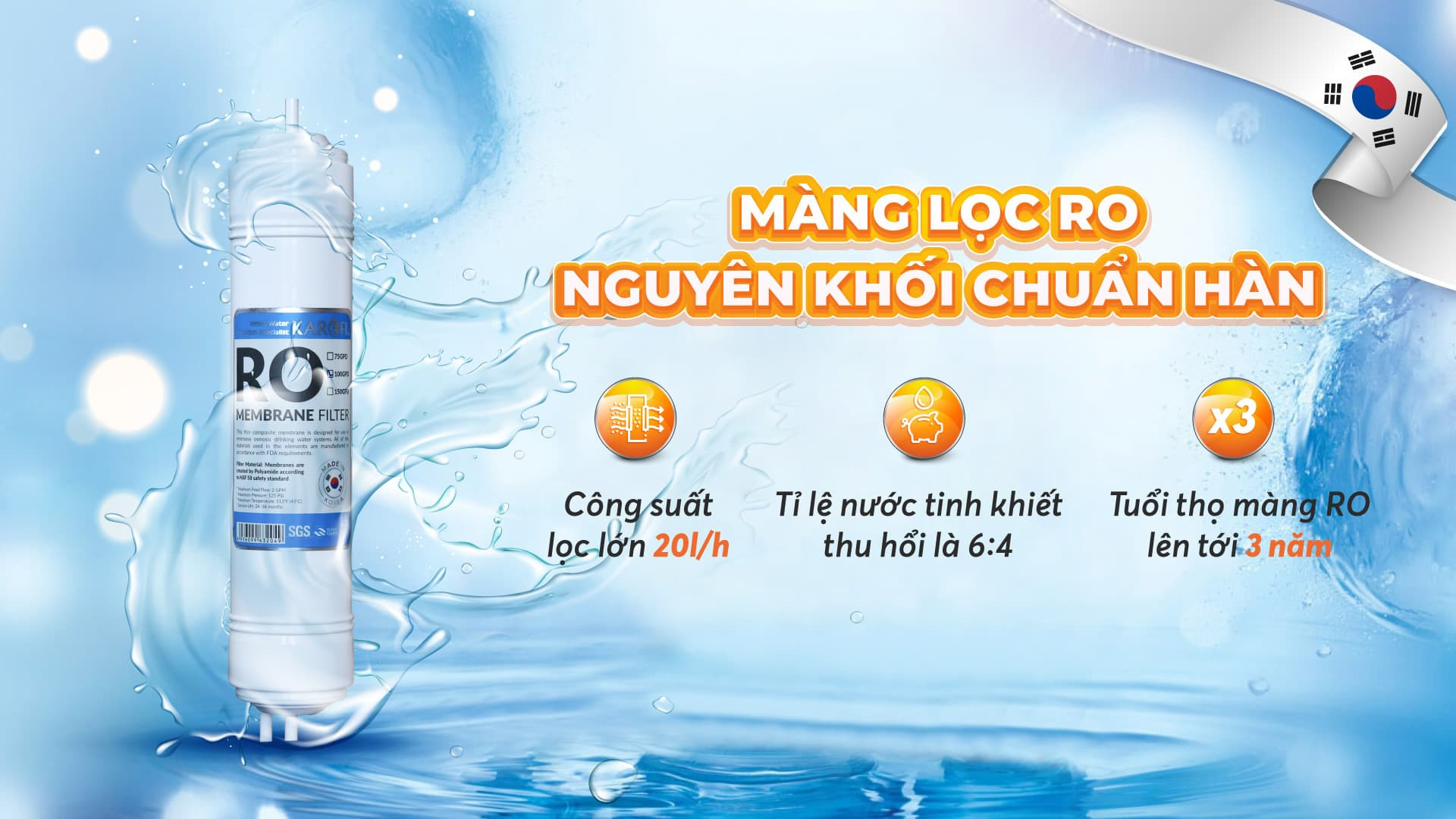 Máy lọc nước Karofi Livotec 510