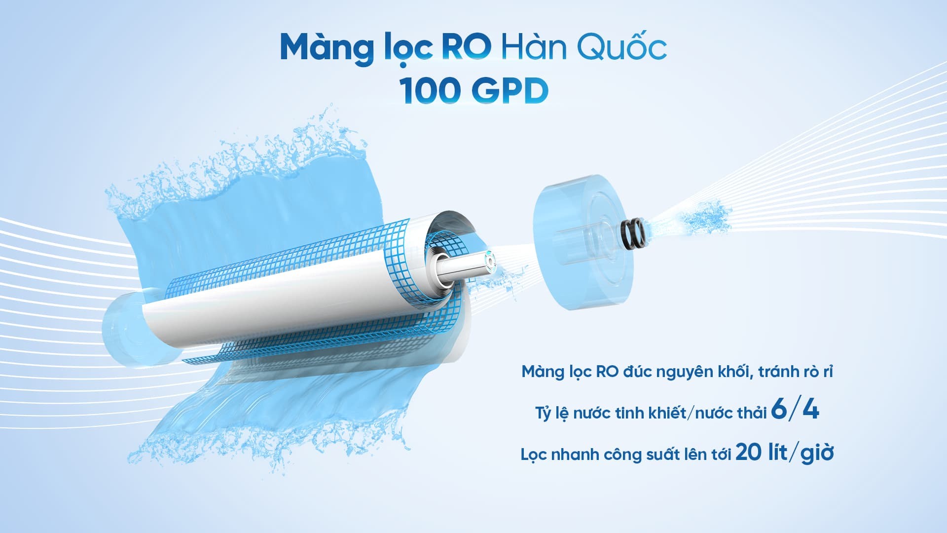 Máy lọc nước nóng lạnh Karofi Livotec 626