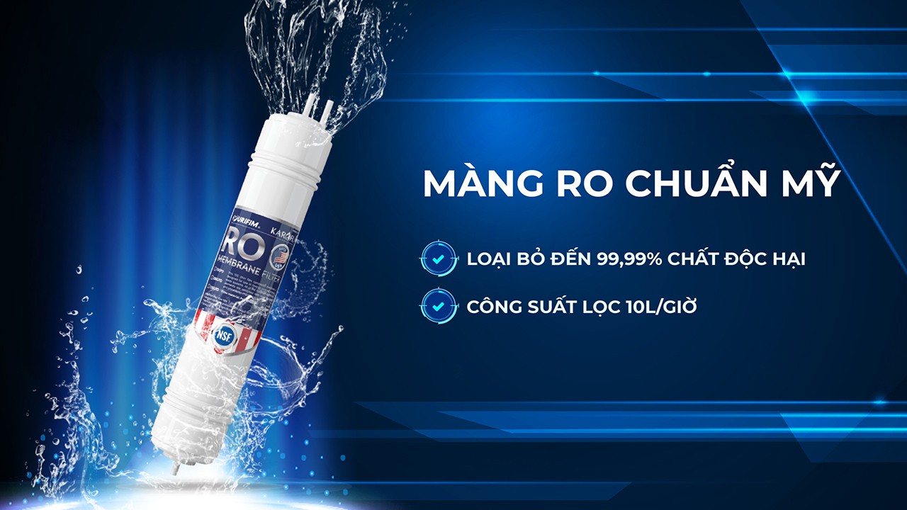 Máy lọc nước Karofi ERO108