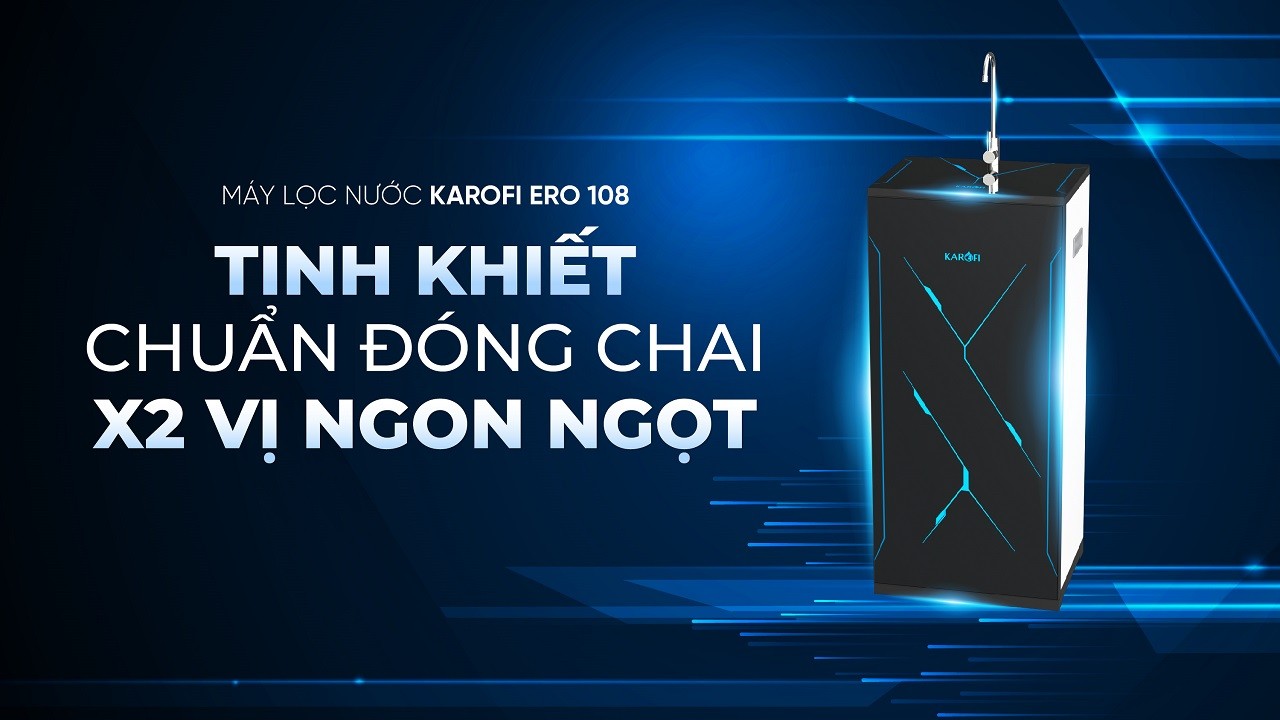 Máy lọc nước Karofi ERO108