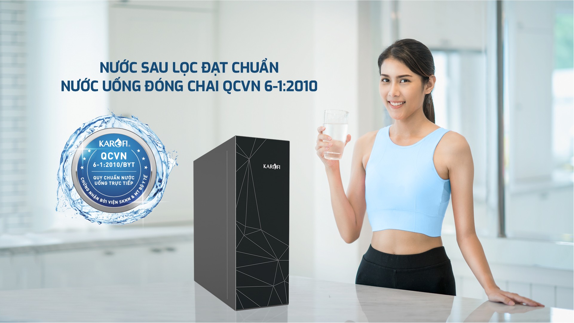 Máy lọc nước Karofi KAQ-U99