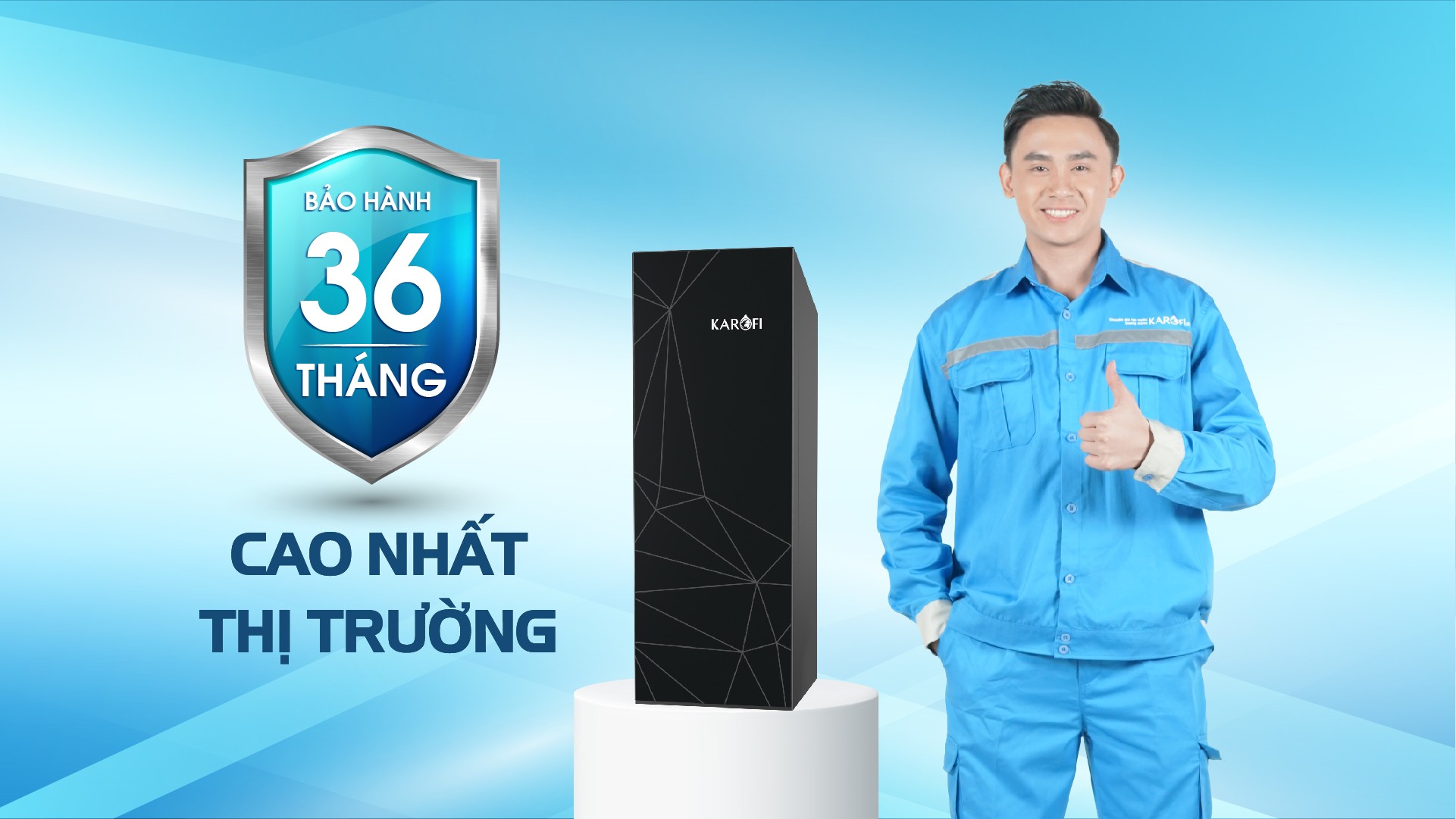 Máy lọc nước Karofi KAQ-U99