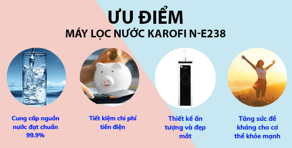 Máy lọc nước Karofi 9 cấp có tủ