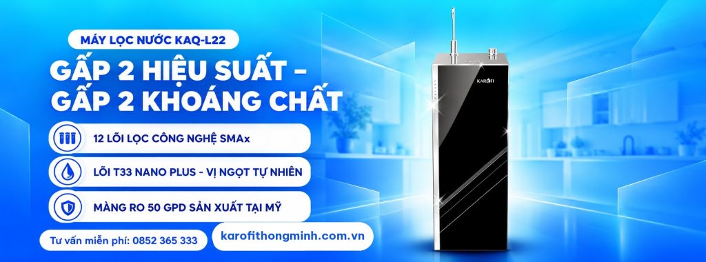 Máy lọc nước Karofi KAQ-L22