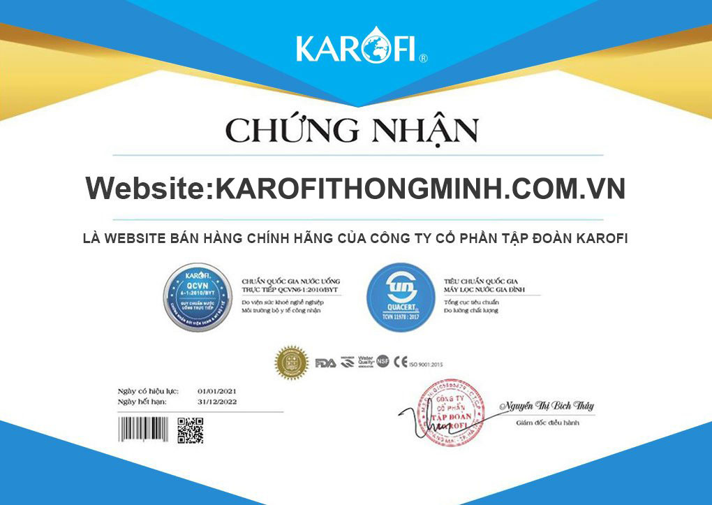 Chứng nhận phân phối